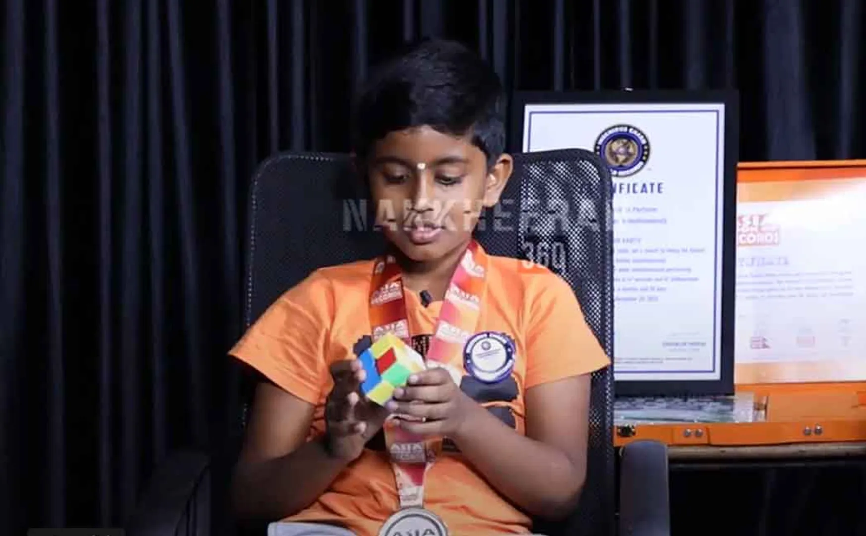 Interview  about World Record boy Krish Aadith